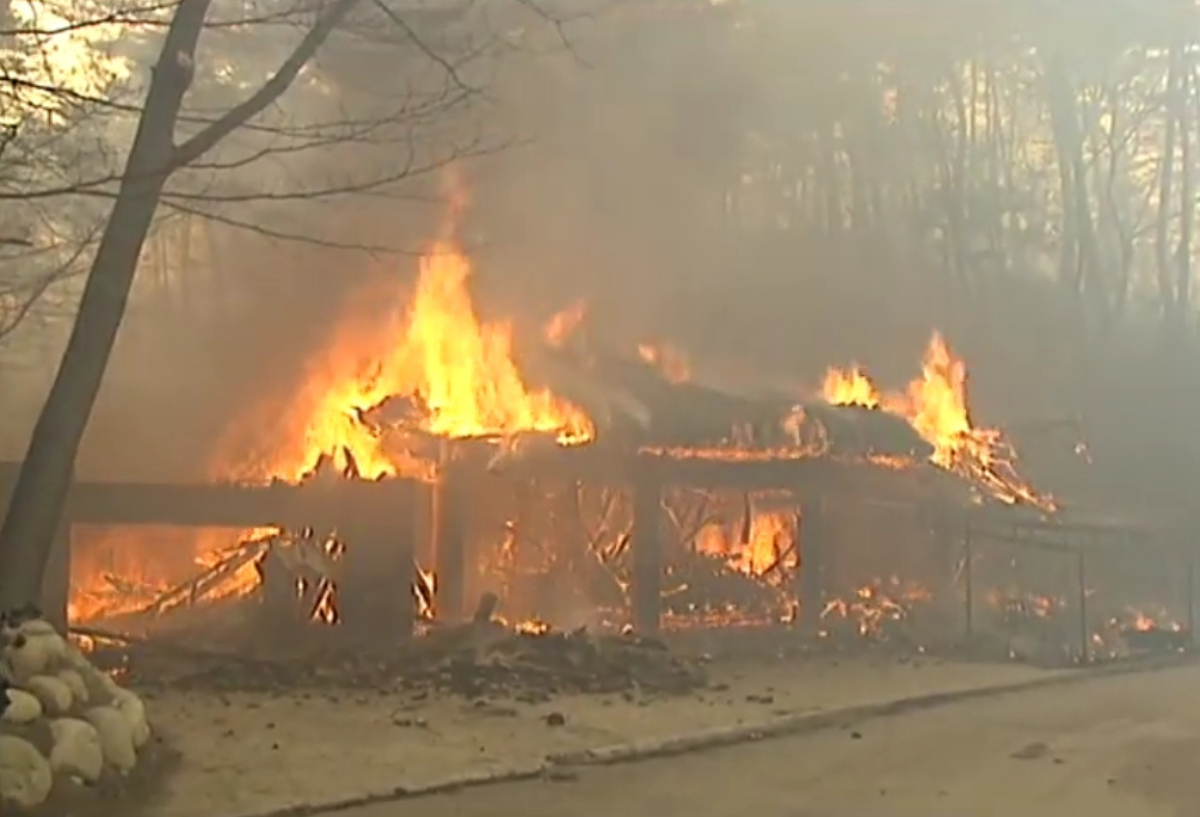 2005년 양양 산불, 낙산사 화재 /사진=유튜브 채널 'MBC강원영동' 캡처