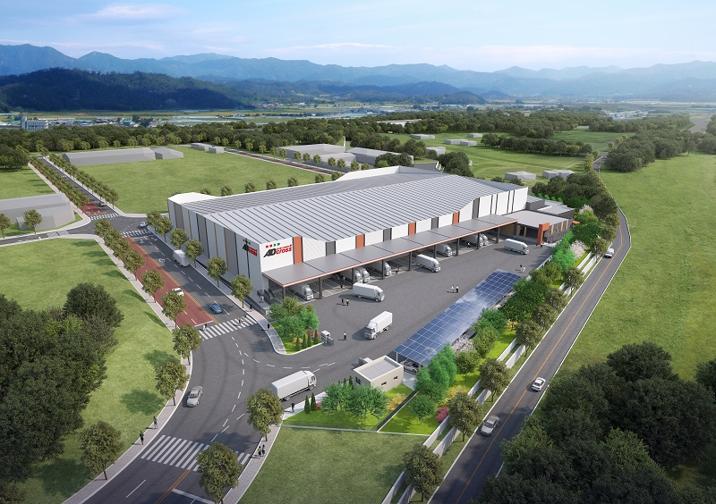 인포벨 남춘천 종합물류서비스센터 조감도/사진제공=인포벨