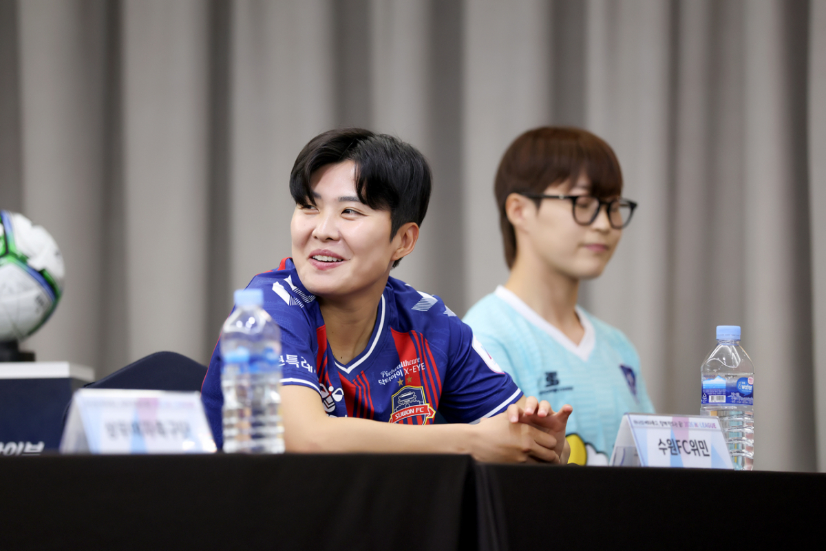 지소연(수원FC위민). /사진=한국여자축구연맹 제공