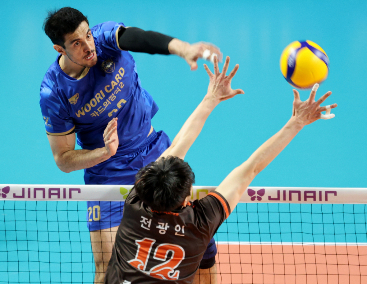 우리카드 아라우조. /사진=강영조 선임기자