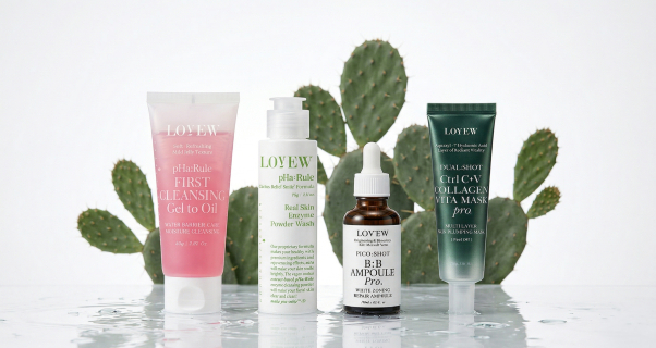 코스모프로프 볼로냐 출품 제품 4종/사진제공=아멍코스메틱