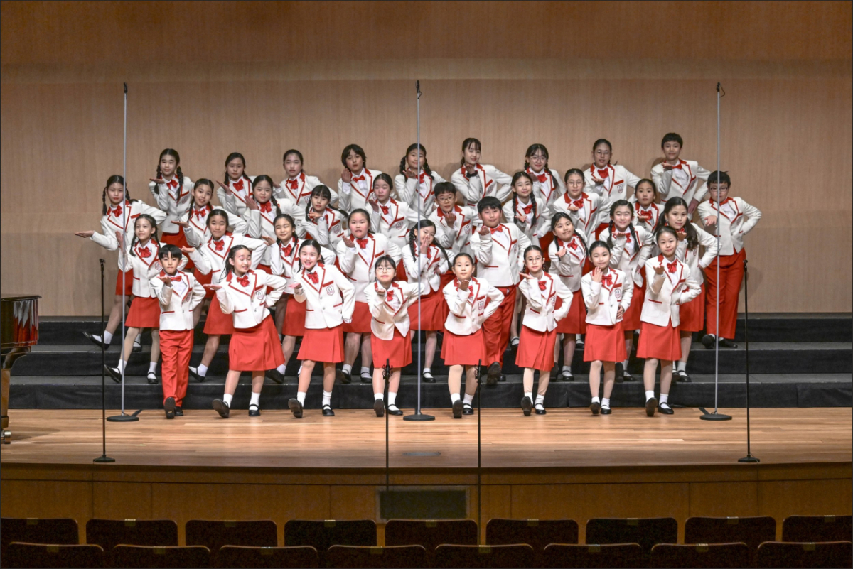 서울시소년소녀합창단. /사진=두산 베어스 제공