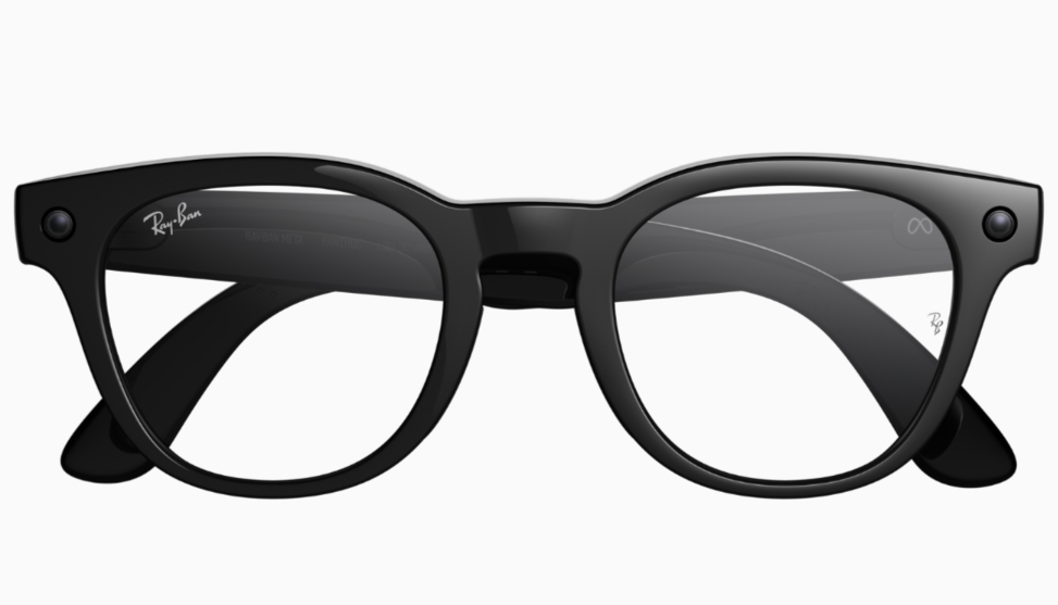 도수 렌즈를 착용할 수 있는 AI 글래스 '레이밴 메타 스크라이버 옵틱스 2세대'/사진=메타