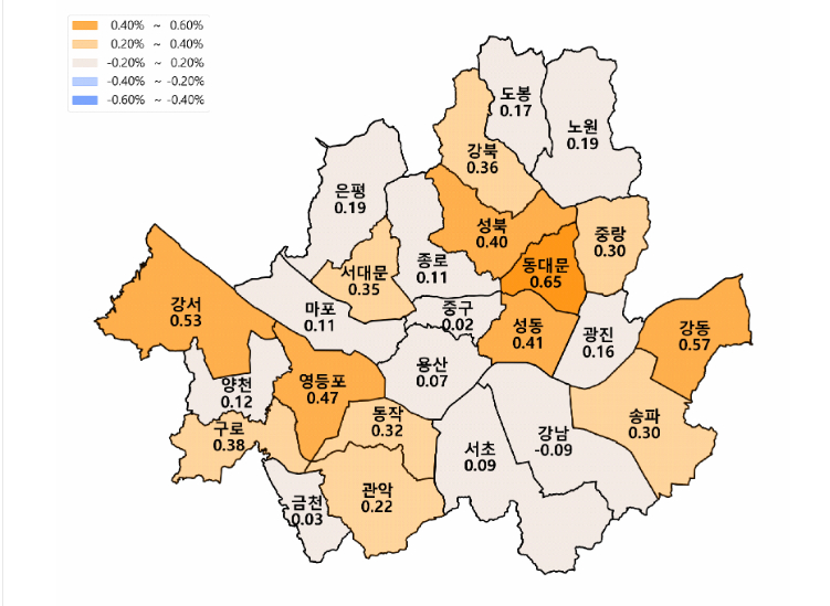 아파트 매매가격 동향/사진제공=KB부동산
