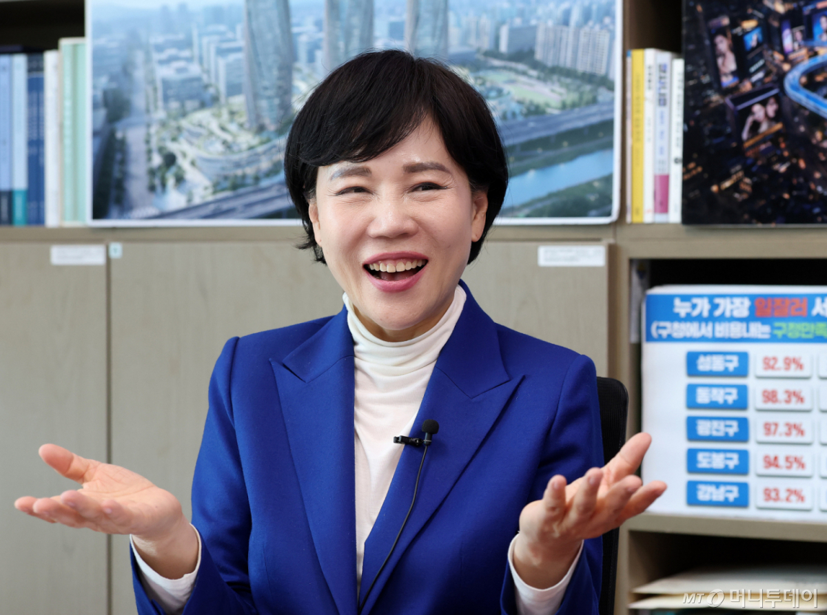 전현희 더불어민주당 의원(서울시장 예비후보) 인터뷰 /사진=김창현 기자 chmt@