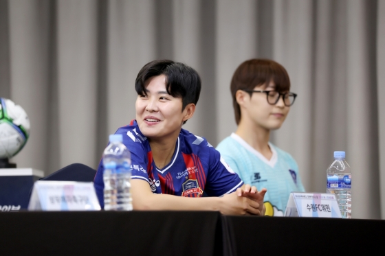 지소연(수원FC위민). /사진=한국여자축구연맹 제공