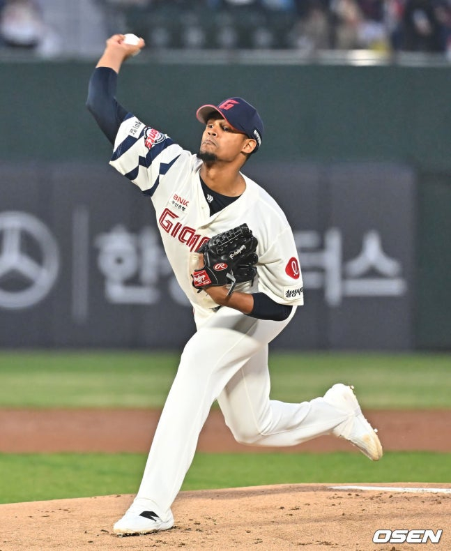 3일 선발 등판한 로드리게스.