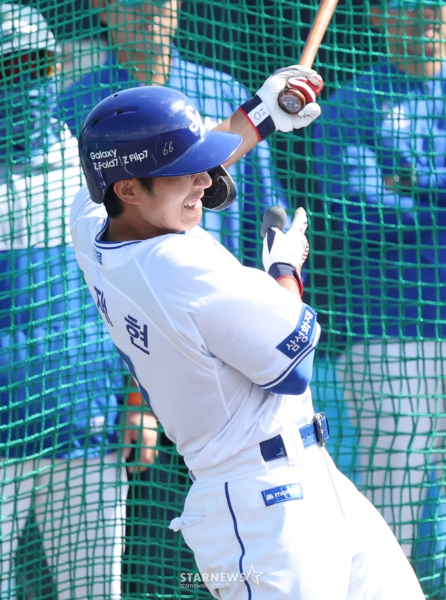 삼성 이재현. /사진=김진경 대기자