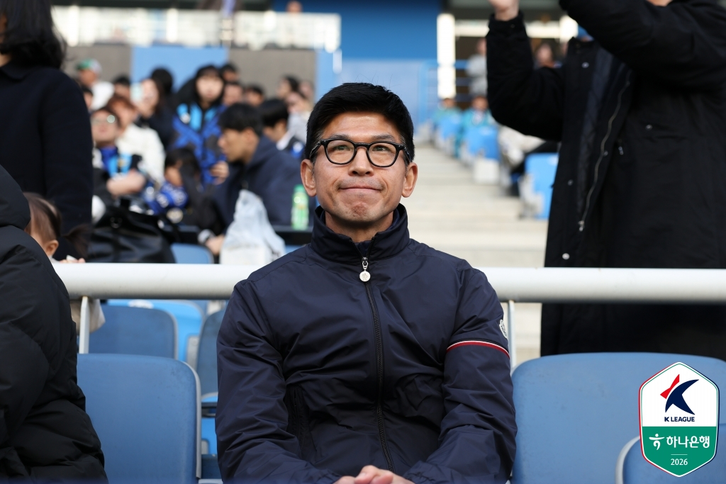 주승진 김천 상무 감독. /사진=한국프로축구연맹 제공