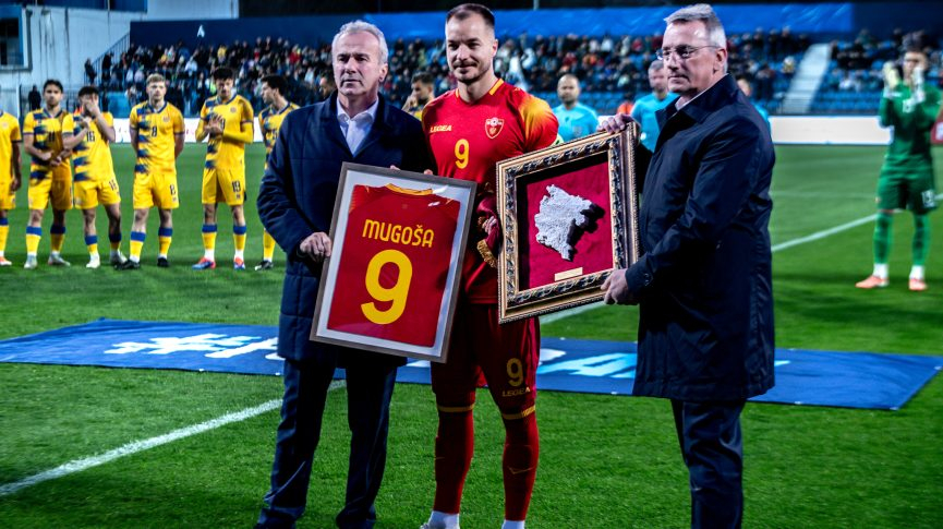 지난달 28일 몬테네그로 국가대표 은퇴 경기를 치른 스테판 무고사. /사진=메리디안스포르트 SNS 캡처