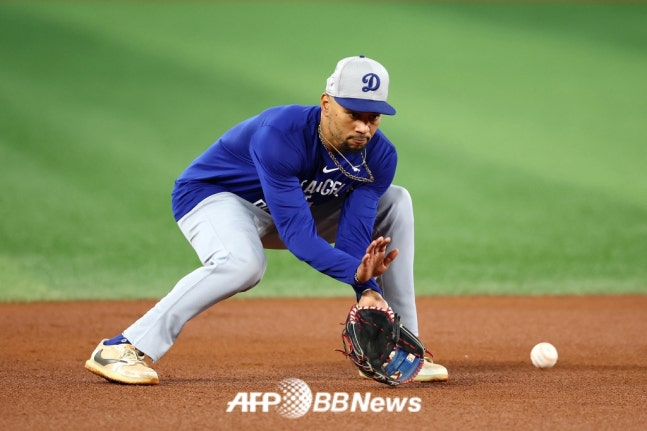 LA 다저스 내야수 무키 베츠. /AFPBBNews=뉴스1
