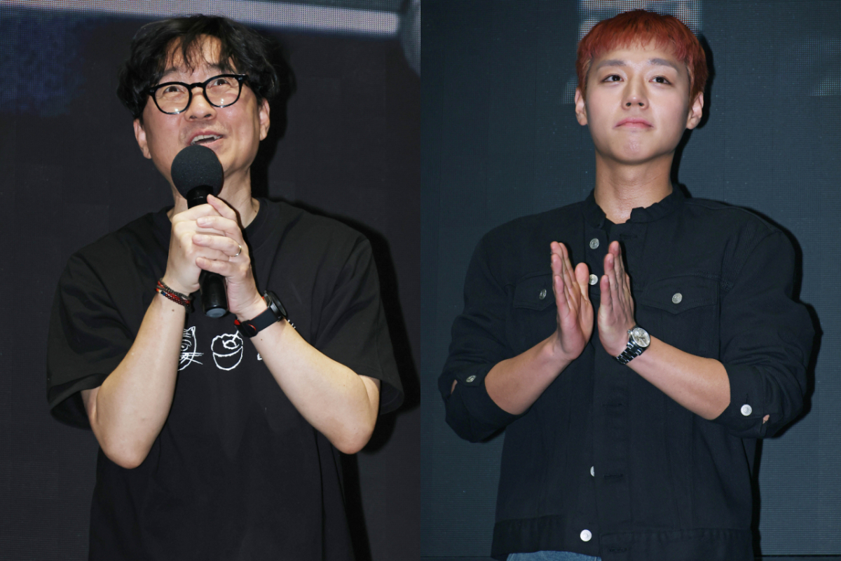 (왼쪽부터)장항준 감독, 배우 박지훈 /사진=머니투데이 사진 DB