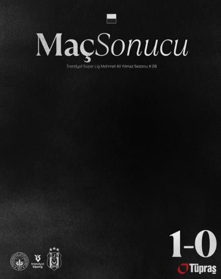 베식타시는 6일(한국시간) 튀르키예 이스탄불의 쉬크뤼 사라졸루 스타디움에서 열린 페네르바체와의 2025~2026 쉬페르리그 28라운드 원정에서 0-1로 패했다. /사진=베식타시 공식 SNS 갈무리