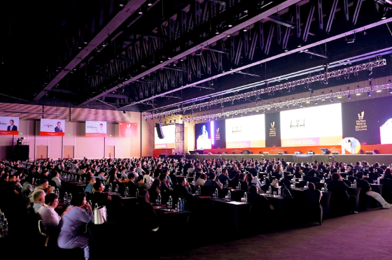 지난달 27일부터 이틀간 태국 방콕에서 열린 오스템월드미팅 현장 모습. /사진=오스템임플란트