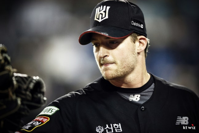 KT 시절 벤자민. /사진=KT 위즈