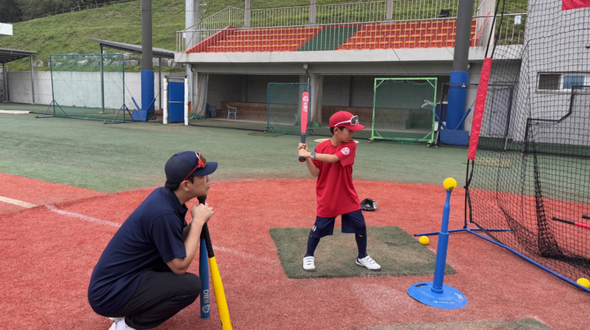 2025 KBO 야구로 통하는 티볼캠프 풍경. /사진=KBO 제공