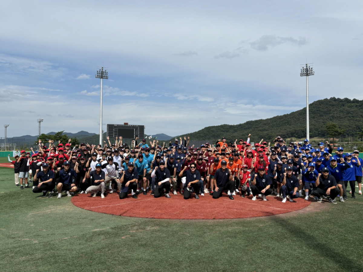 2025 KBO 야구로 통하는 티볼캠프 풍경. /사진=KBO 제공