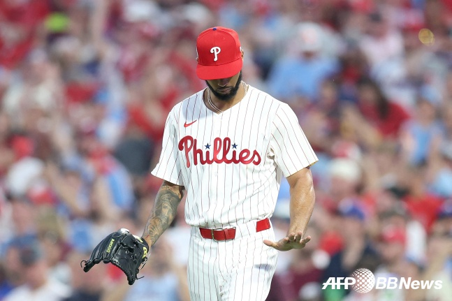 필라델피아의 크리스토퍼 산체스. /AFPBBNews=뉴스1