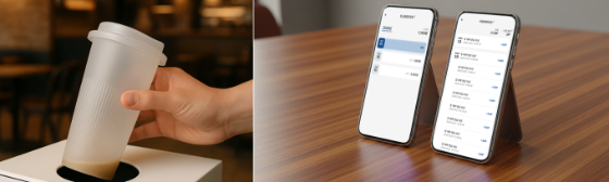반납 후 포인트 적립 화면 사진/사진제공=써큘러랩스