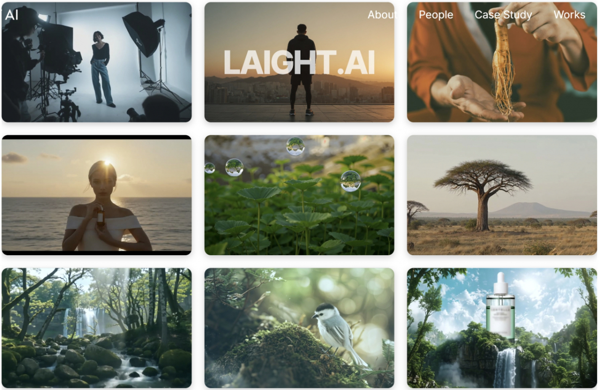 라이트에이아이 포트폴리오. /사진=라이트에이아이 홈페이지