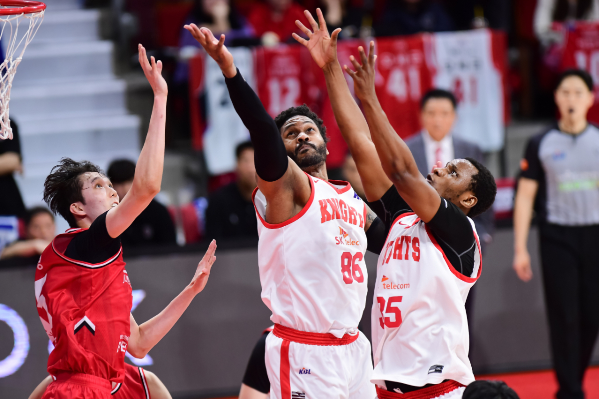 서울SK와 안양 정관장의 경기 중. /사진=KBL 제공