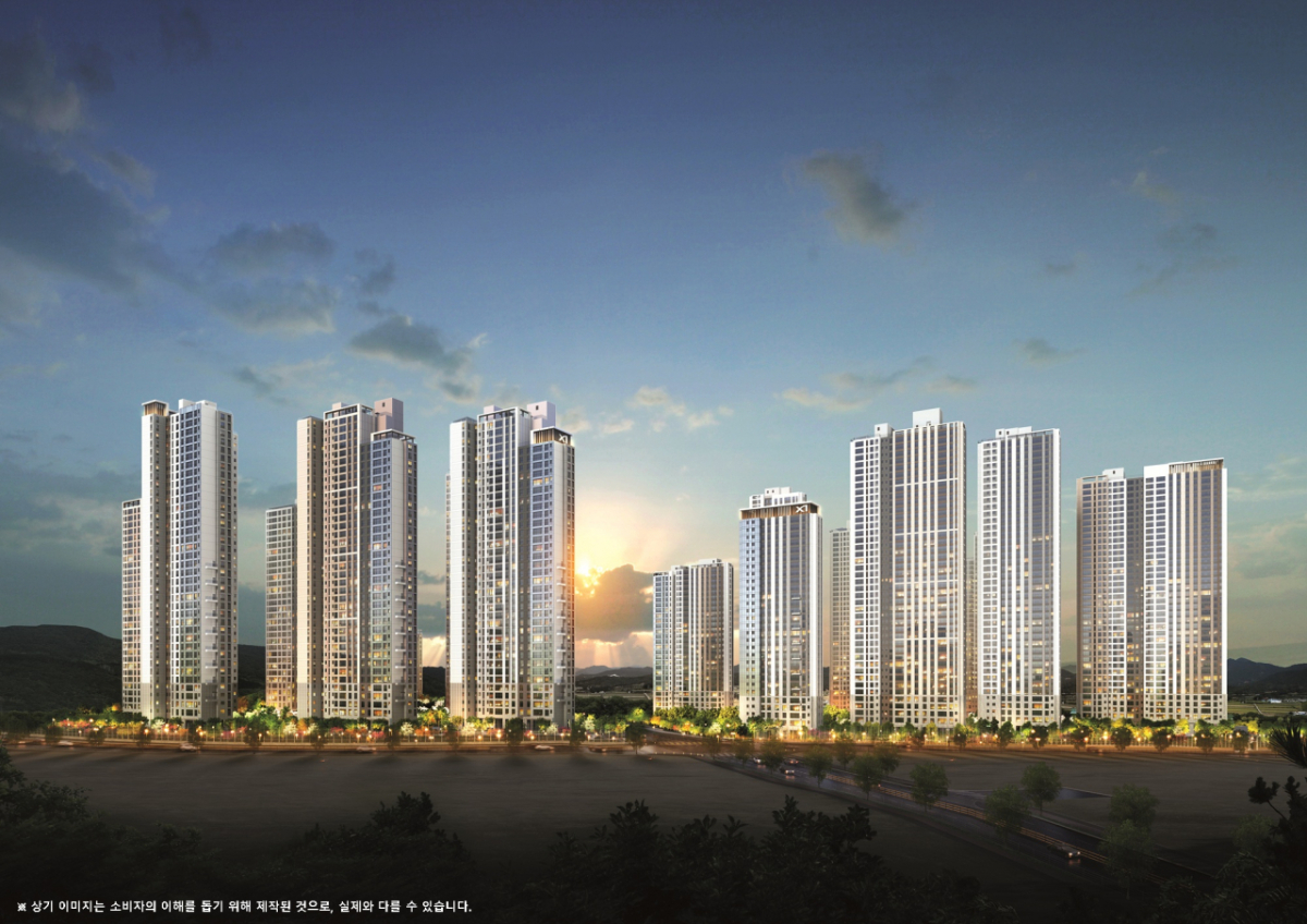 도안자이 센텀리체 투시도/사진제공=GS건설