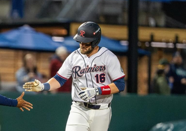 위즈덤. /사진=타코마 레이니어스 공식 SNS