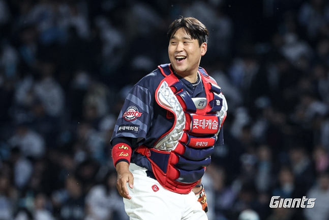 유강남. /사진=롯데 자이언츠
