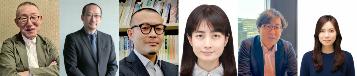 (왼쪽부터) 이즈미, 기무라, 오가타 교수, 히라바루 기자, 오독립 연구원, 최은미 선임연구위원