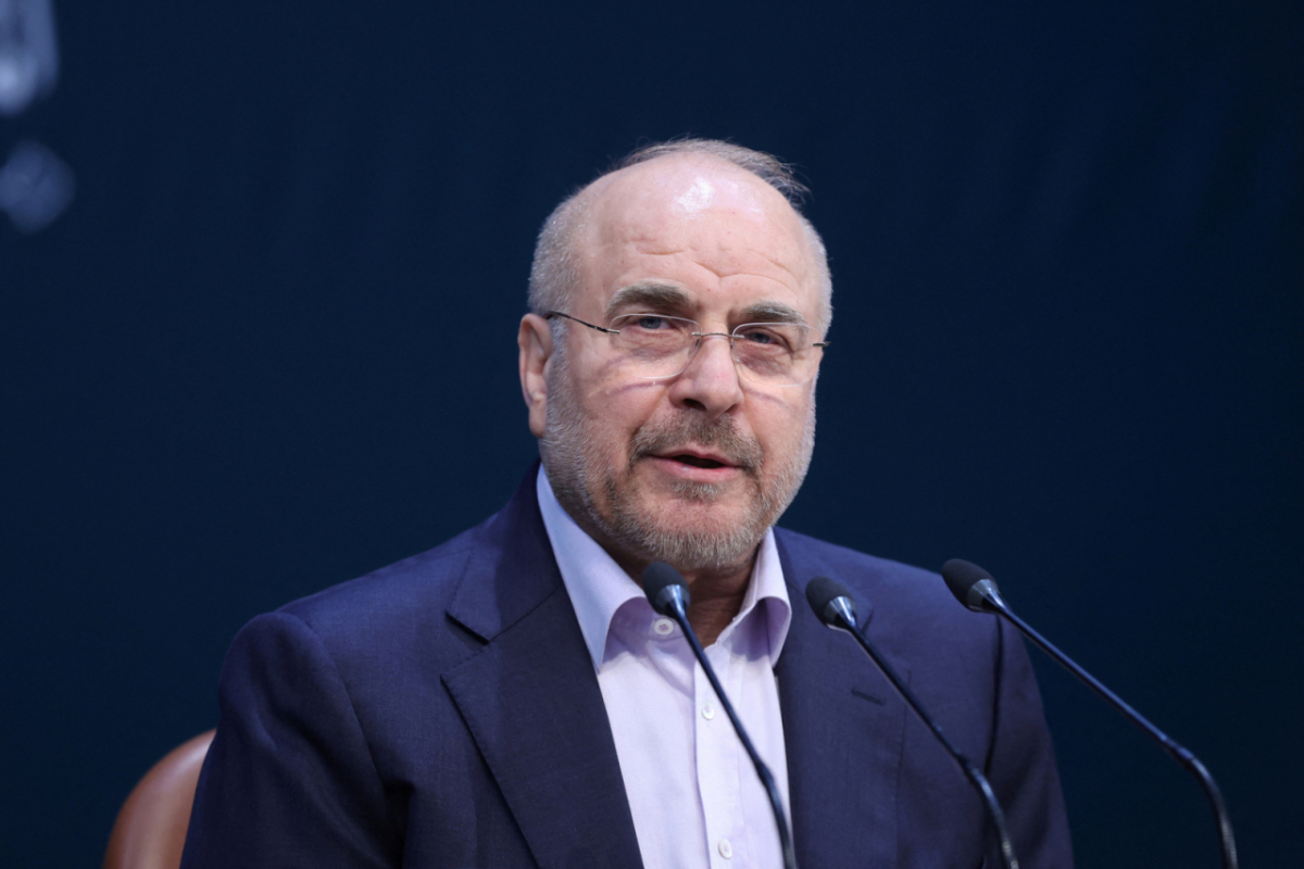 모하마드 바게르 갈리바프 이란 국회의장/사진=로이터 