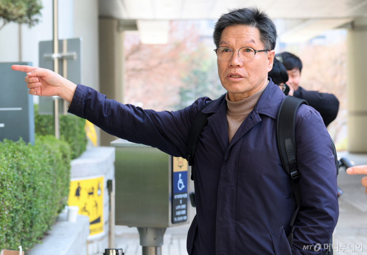 (일본군 위안부 피해자 모욕 및 허위 사실을 유포한 혐의를 받는 김병헌 위안부법폐지국민행동 대표/사진=머니투데이 DB