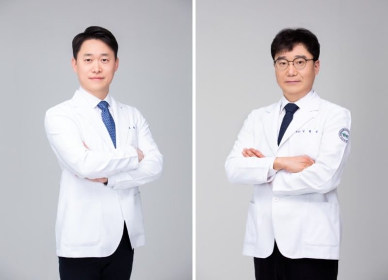정승영 척추센터 원장, 김형진 척추센터 원장(왼쪽부터)./사진제공=나누리병원