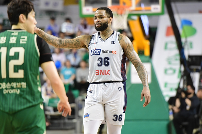 최다 득점자 숀롱. /사진=KBL