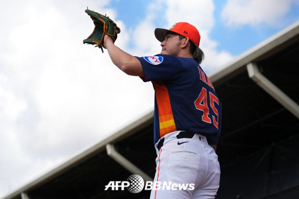 휴스턴 애스트로스 일본인 투수 이마이 타츠야. /AFPBBNews=뉴스1
