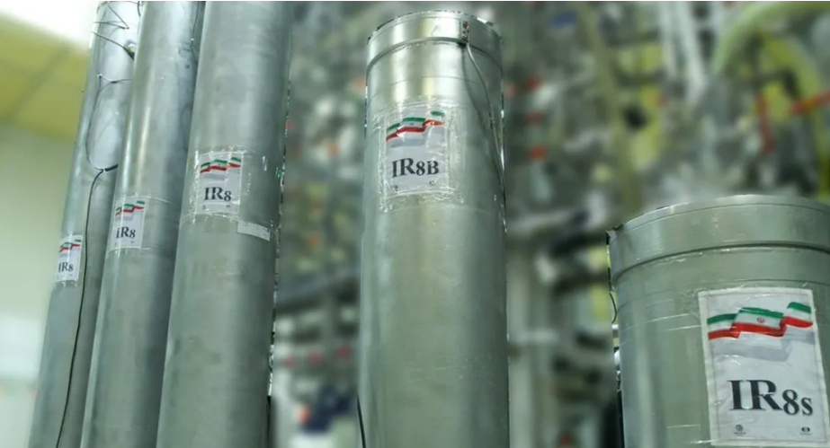 2019년 이란이 공개한 나탄즈 핵시설 내 원심분리기 /AFPBBNews=뉴스1