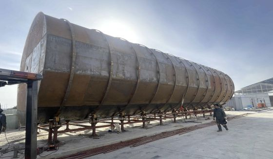 밀폐형 회전 처리 장치(로터리 킬른)/사진=사이클엑스