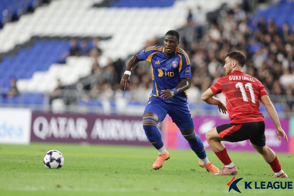 지난해 9월 울산 HD 말컹의 모습. /사진=한국프로축구연맹 제공