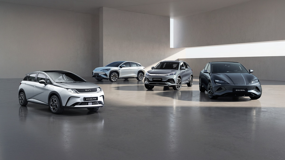 BYD코리아 차량 라인업/사진=BYD코리아