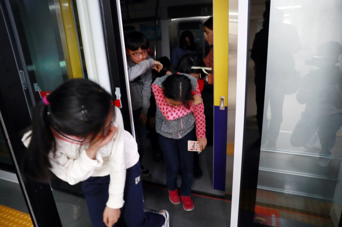 서울 송파구는 제12회 국민 안전의 날을 맞아, 구민들의 재난 대응 능력을 키우고자 '송파안전체험행사'를 송파안전체험교육관에서 개최한다고 14일 밝혔다./사진제공=서울 송파구