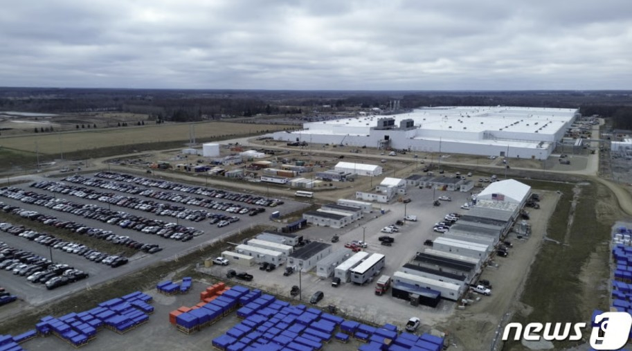 LG에너지솔루션과 제네럴모터스(GM)의 미국 합작공장 /사진=뉴스1