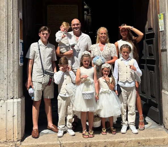 타이슨 퓨리 가족. /사진=더선 갈무리