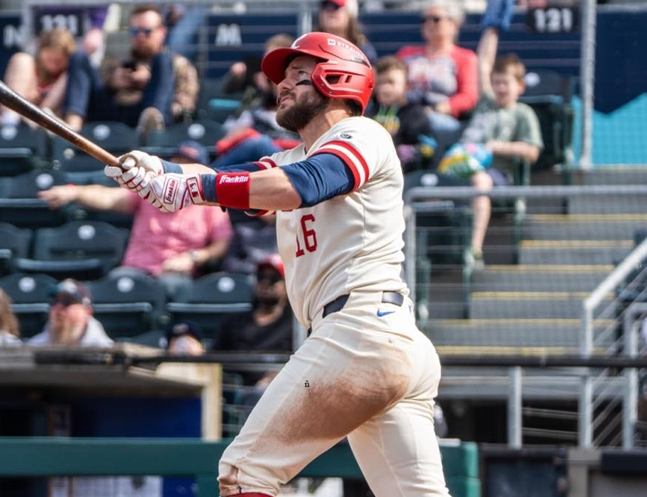 위즈덤. /사진=타코마 레이니어스 공식 SNS