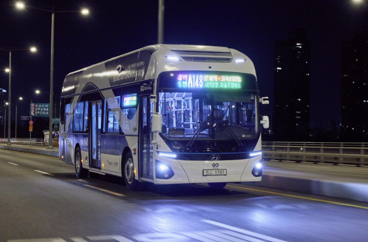 A148 버스 주행모습 /사진제공=서울시