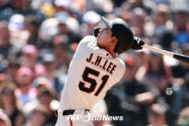 샌프란시스코 자이언츠 외야수 이정후. /AFPBBNews=뉴스1