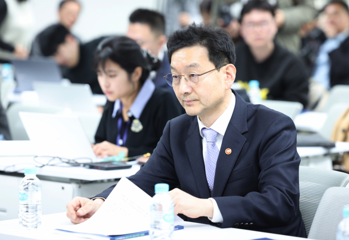 검찰개혁추진단장인 윤창렬 국무조정실장./사진=뉴시스