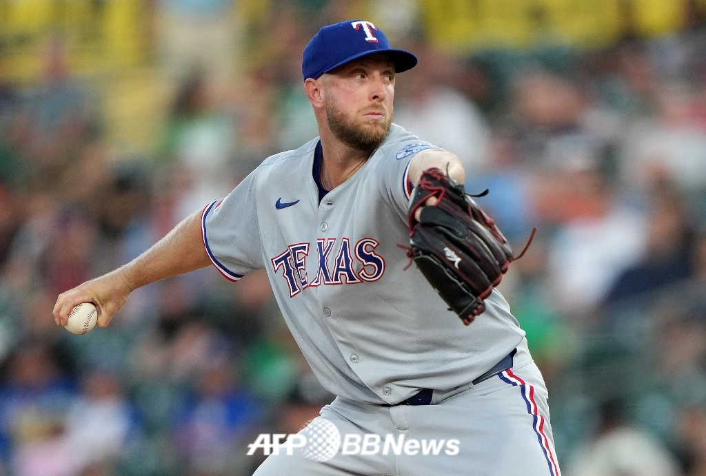 텍사스 레인저스 시절 메릴 켈리의 모습. /AFPBBNews=뉴스1