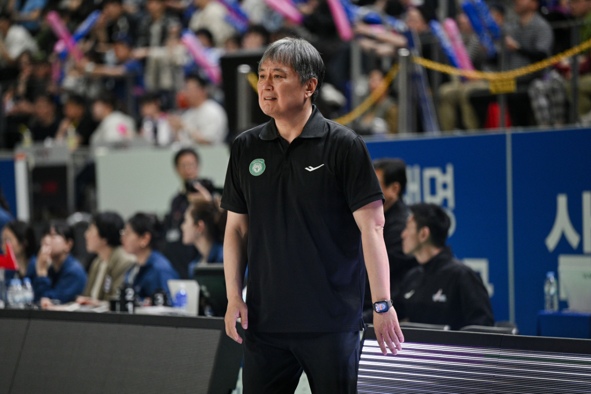 이상범 하나은행 감독. /사진=WKBL 제공