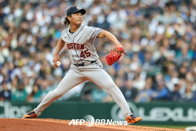 휴스턴의 이마이 타츠야. /AFPBBNews=뉴스1