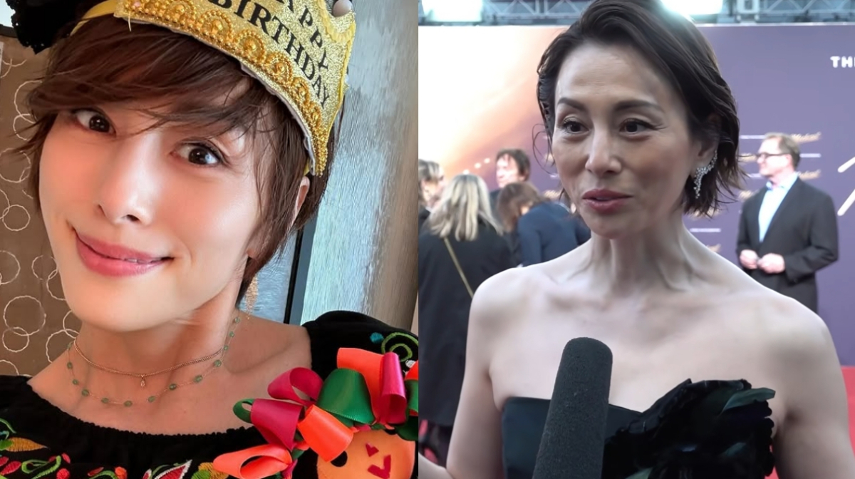 지난 1월 마약 투약 의혹으로 검찰에 송치됐던 일본의 국민 여배우 요네쿠라 료코(50)가 해외 공식일정을 소화 중인 모습이 공개됐다. /사진=요네쿠라 료코 인스타그램, oricon