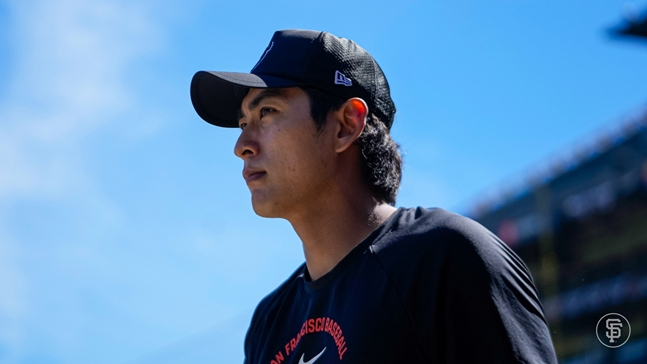 훈련하는 이정후. /사진=샌프란시스코 자이언츠 공식 SNS